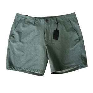 Bonobos NWT Heather Green 7” Performance Shorts Size 42 Golf Athletic Travel